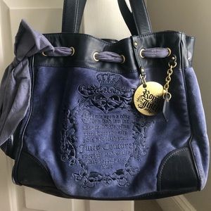 Purple Velvet Juicy Couture Purse